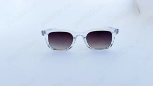 Rame ochelari Moscot Klutz Style - Rama neagra Lentile albastre