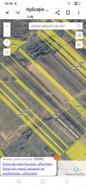 Vând teren agricol extravilan  0, 76 ha sat Cornești oras Darabani