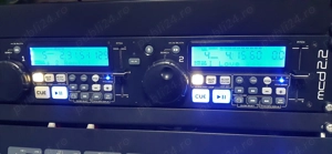 Rack dj club Mixer JBsystem bpm6usb si mcd 2.2 dublu cd cu mp3