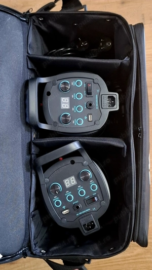 Blitz-uri de studio Dynaphos Expert QS 300W (set doua bucati) - imagine 2