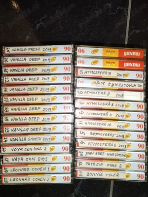 Casete audio Maxell UR Fe 90 minute, inregistrate o singura data - 12 lei bucata