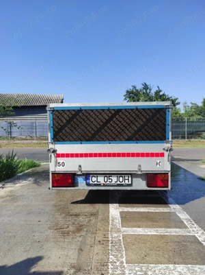 Vând remorcă cu 2 axe  - imagine 2