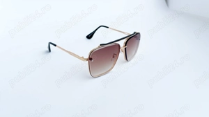 Ochelari de soare Dita Mach Six - Rama aurie Lentile maro degrade