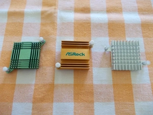 Set 3 radiatoare chipset