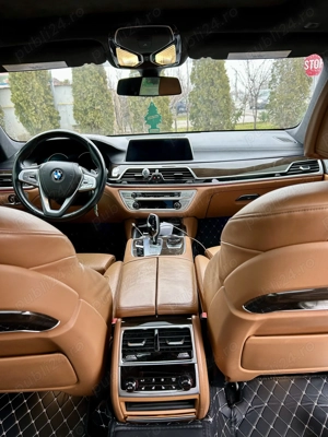 Proprietar în acte! Vând BMW 750Li 4.4Benzina 450Cp 2016 122k km - imagine 8