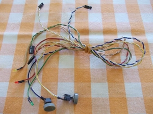 Front Panel #1 butoane si leduri pentru carcasa pc