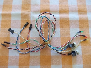 Front Panel #2 butoane si leduri pentru carcasa pc