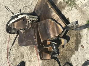 Cizma Barca Transmisie Z Volvo Penta 250 cu tot cu prindere suport  Transmisie Z Volvo Penta 250 - imagine 2