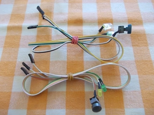 Front Panel #3 butoane si leduri pentru carcasa pc