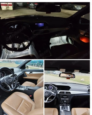 Mercedes C250 4Matic (4x4) Biturbo 204 CP pachet AMG - imagine 6