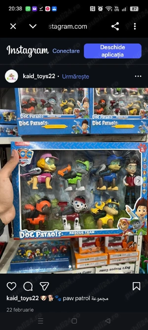 Paw Patrol  - 7 figurine patrula cățelușilor - imagine 2
