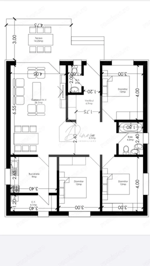 Casa 4 camere | 2 bai | 300mp teren | 2021 | Comision 0% - imagine 2