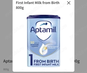 Lapte aptamil din Anglia 