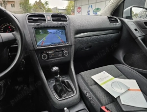 VW Golf 6 1.4TSI Navigatie SenzoriParcare DubluClima CamerăMarșarier Bluethoot Euro5  - imagine 6
