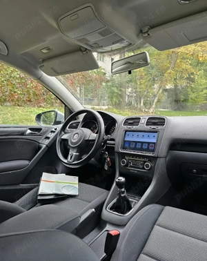VW Golf 6 1.4TSI Navigatie SenzoriParcare DubluClima CamerăMarșarier Bluethoot Euro5  - imagine 19