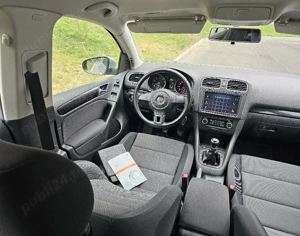 VW Golf 6 1.4TSI Navigatie SenzoriParcare DubluClima CamerăMarșarier Bluethoot Euro5  - imagine 5