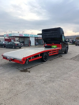 Vând Autoplatforma Mercedes Sprinter BA14 din 2018 euro 6, Motor de 3.0 V6 190 cp, pregătită de exte - imagine 10