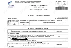 teren breaza - podul corbului - de vânzare - 2 loturi de vânzare  - imagine 8