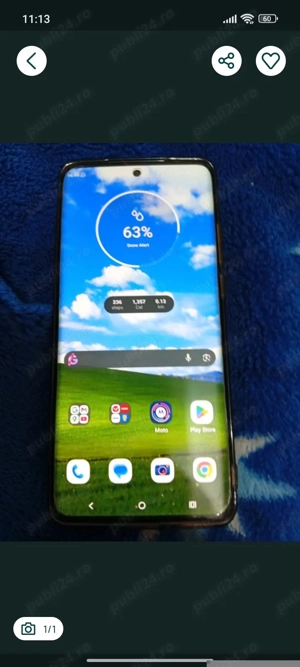 Telefon mobil Motorola Edge 40 Neo, Dual SIM, 256GB, 12GB RAM, 5G