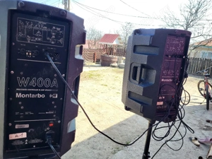 vând sau schimb boxe active montarbo w400a 