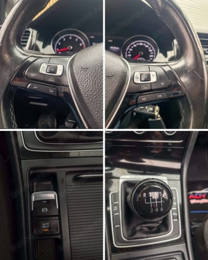 VW Golf 7 . 1,4 Benzina 122 Cp . Panoramic, Scaune incalzite, RAR+ITP , Garantie 12 luni, Buy-Back - imagine 11