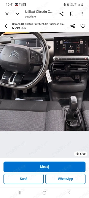 citroen c4 Cactus 2016 - imagine 5