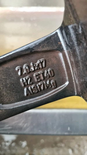 Set complet Roți originale SINGAPORE VW 17” + Anvelope 215/55/17 vară Goodyear + Senzori TPMS - imagine 6