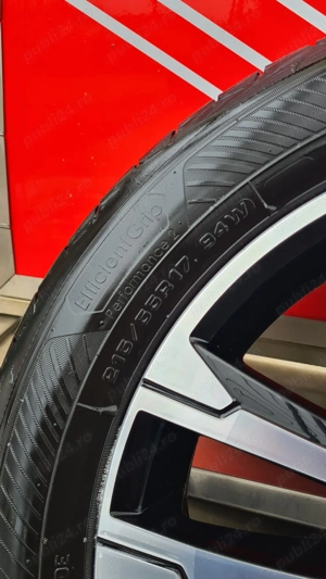 Set complet Roți originale SINGAPORE VW 17” + Anvelope 215/55/17 vară Goodyear + Senzori TPMS - imagine 7