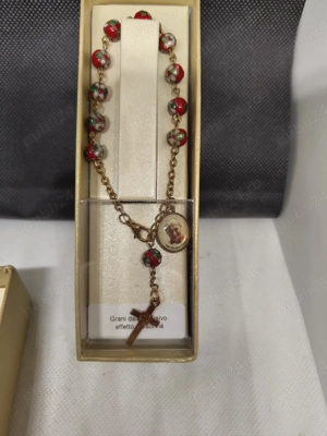 Rozariu de mână (brățară) Fabbri, dedicat Sfântului Papă Ioan Paul al II-lea (San Giovanni Paolo II)