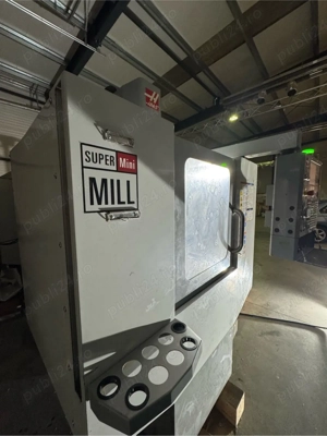 HAAS Super Mini Mill CNC + Axă a 4-a |2008 | stare excelentă
