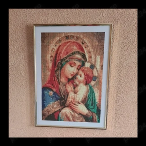  icoana tablou diamant lucrat manual