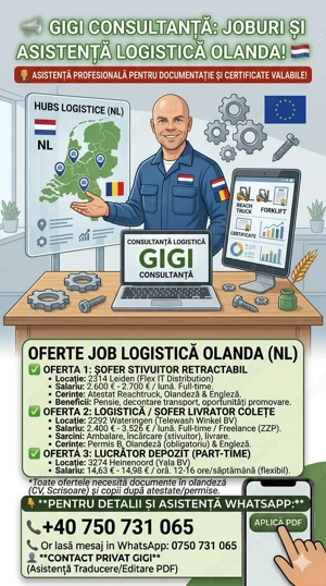 Asistenta personala pentru angajare directa in strainatate 2026 - imagine 4