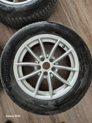 Oferta!! Jante Bmw seria 3 G 20 originale cu cauciucuri cu tot 205 60 R16 continental iarna 2023 - imagine 4