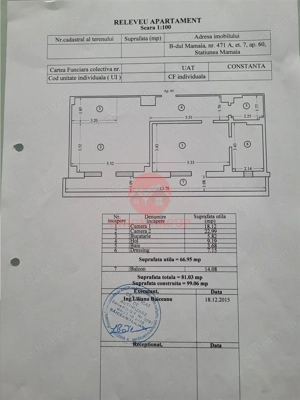 Apartament 2 Camere 81mp, 2 Locuri de Parcare, Mamaia Zona Butoaie, Super View Spre Mare - imagine 7