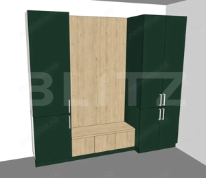 Apartament 1 camera, 38,5 mp, zona Someseni! - imagine 5