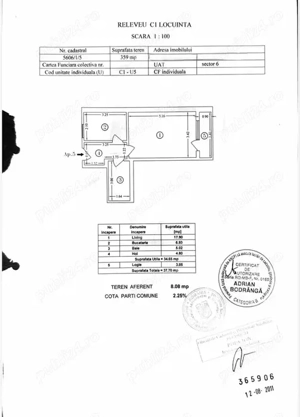Gorjului, Bloc Nou, garsoniera decomandata gata de mutat