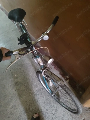 vand bicicletă cu suport de telefon și antifurt 