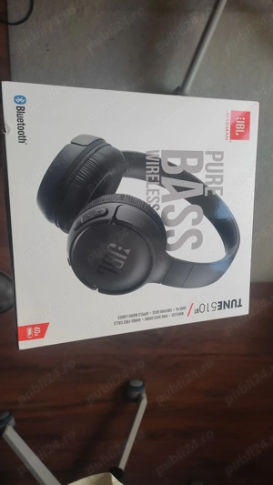 JBL Pure Bass Wireless TUNE 510bt Bluetooth