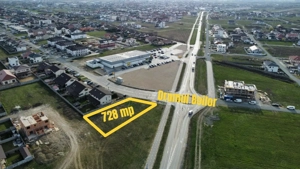 Parcela teren 728 mp - Super pozitie  - Mosnita - Comision 0%