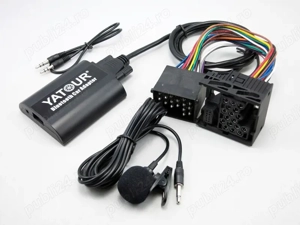 adaptor bluetooth (interfata) audio Yatour - BMW [ conector 17pini Rotunzi ] - imagine 5
