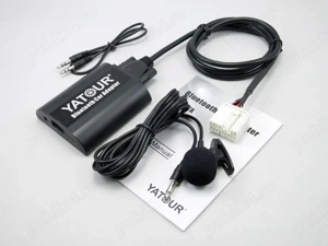 adaptor / interfata Yatour mp3 auto USB - HONDA [ conector ALB ] - imagine 6