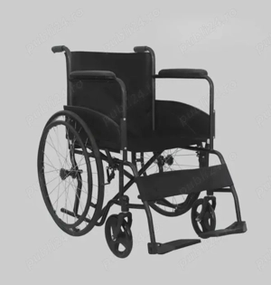 Carucior cu rotile pentru persoane imobilizate - 100kg
