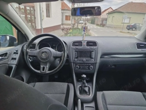 Volkswagen Golf 6 1.6 TDI, 2011   219.000 km, motor diesel, bine întreținut - imagine 6