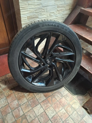 Jante Hyundai Tucson 19” + anvelope Continental – IMPECABILE - imagine 2
