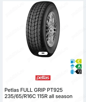 Petlas FULL GRIP PT 925  235/65/R16C  all season - imagine 3