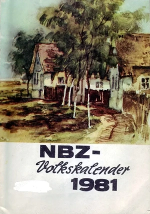 Almanahuri vechi din Romania, in limba germana 