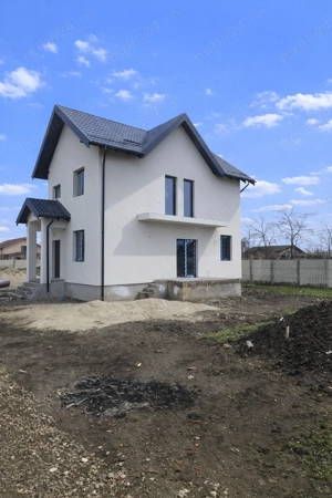 Vila individuala, Domnesti, 4 camere, 2 bai, teren 400mp, deschidere 20ml, semistradal vatra satului - imagine 7