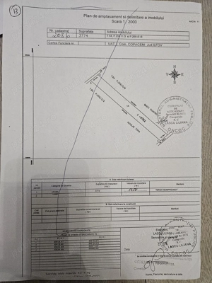 Teren de vânzare 3.774 mp   zonă liniștită   Copăceni, Ilfov