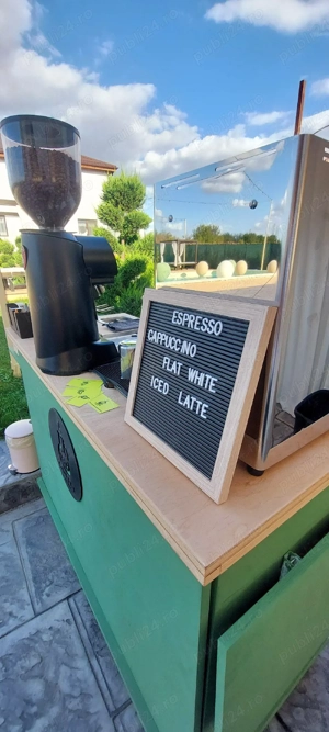 Cafea evenimente  Nunta  Botez  Petrecere corporate  Stand mobil  Bar - imagine 2