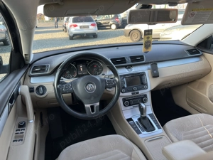VW Passat 2.0 diesel, euro5, automat, navi, piele, panoramic - imagine 5